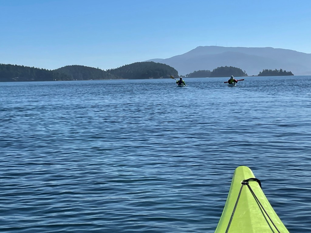 Paddling from Patos to Sucia