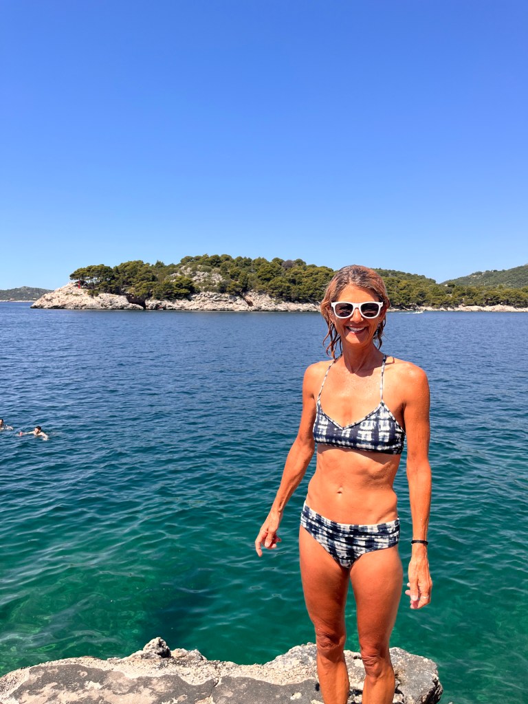 Swimming in the Adriatic.  Ahhhhh