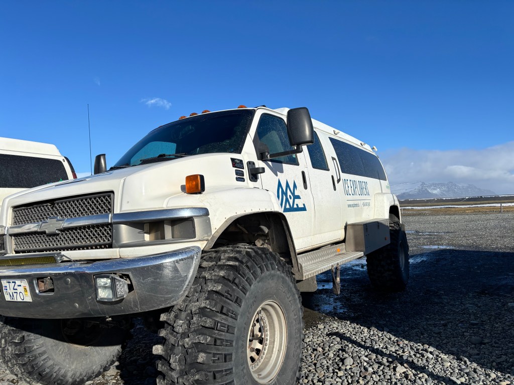 Monster truck - we rode in this 